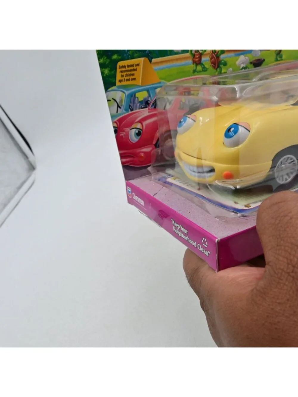 Chevron Cars Pete Pick-Up Patty Patrol Casey Coupe Brandon Bouncer Toy Set New